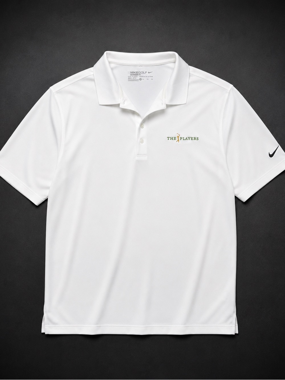 Nike Golf Dri-FIT THE PLAYERS Championship Polo Shirt White XL